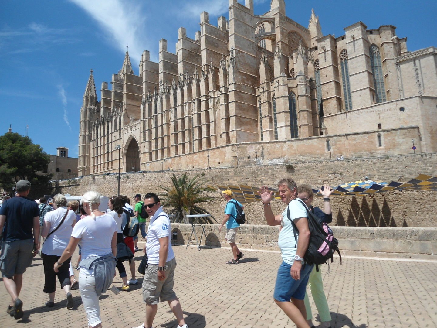 walking in palma