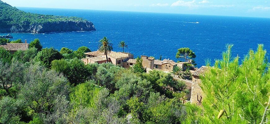 Awesome view on the way past Deia