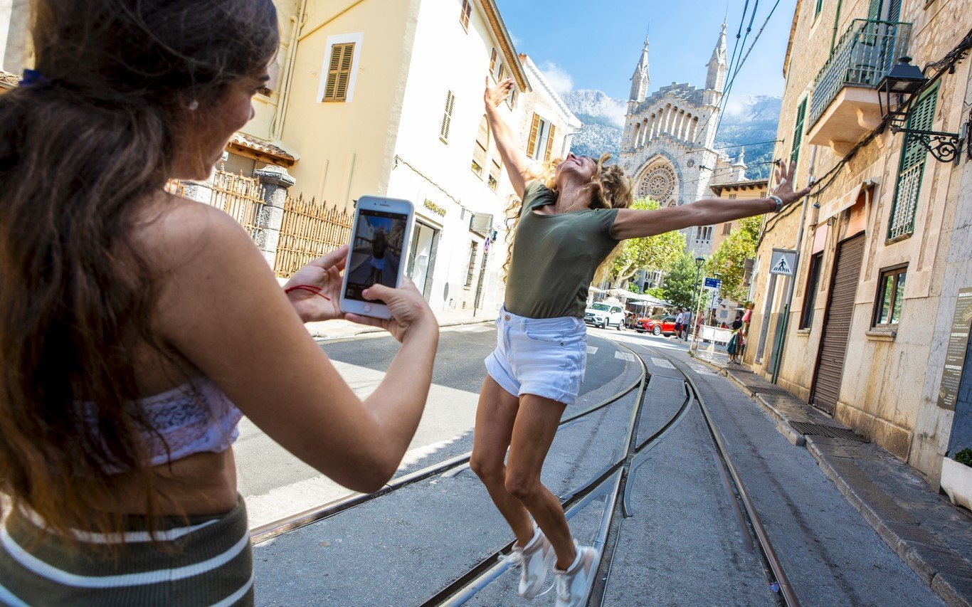 Tramway in Port Soller