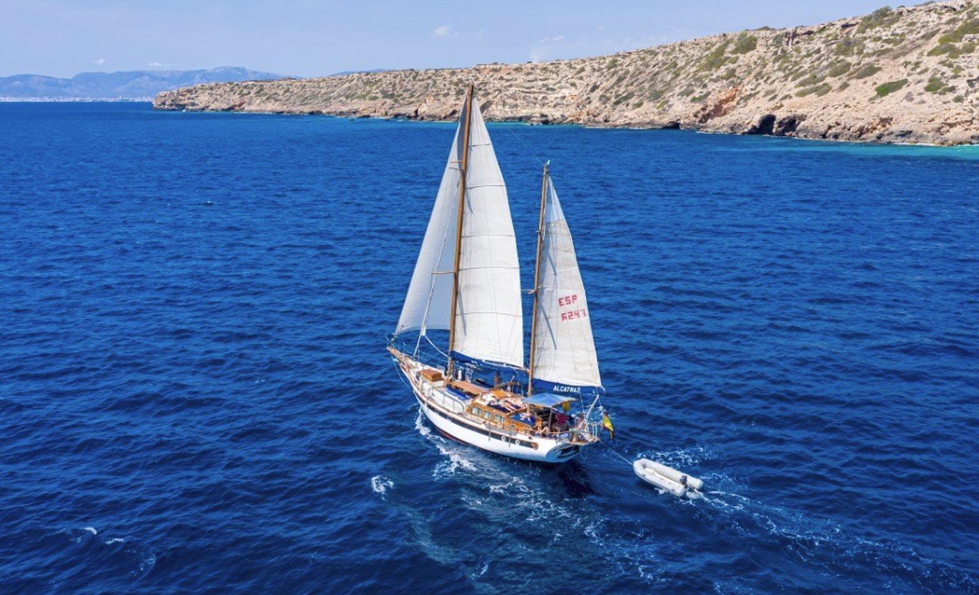 coast from Mallorca